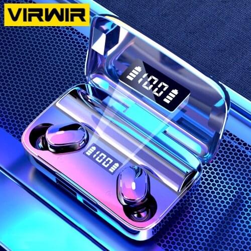 TWS Wireless Earphones Bluetooth Headphones Touch Control Hands-free With Mic Sports Waterproof Music Earbuds For XIaomi Huawei