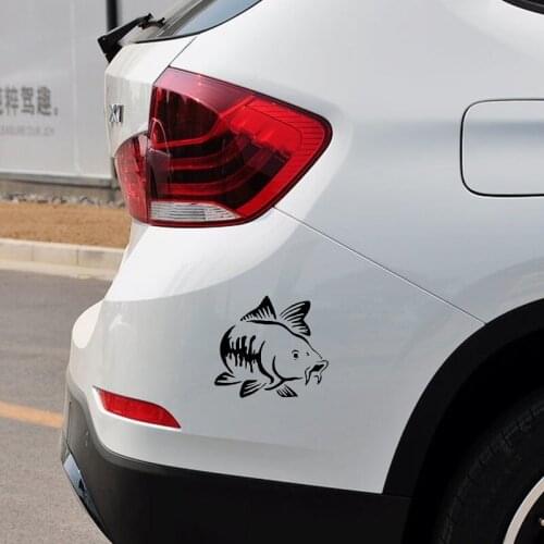 Carp Fishing window Vinyl Decal Art Sticker 15x15cm