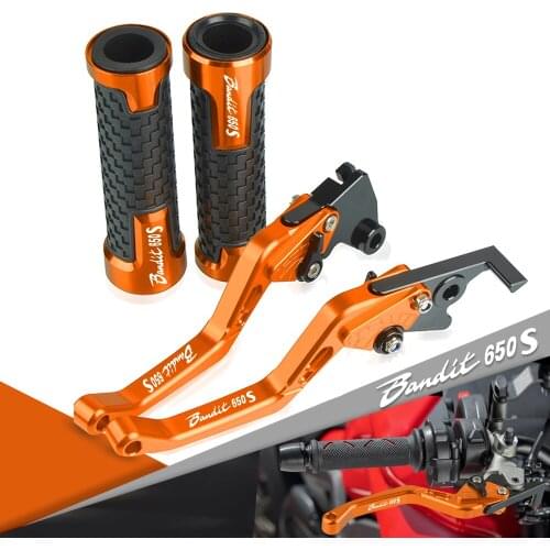 For SUZUKI BANDIT650S BANDIT 650S 2015 Motorcycle New Adjustable Brake Clutch Lever Handle Grips handle bar brakes Accessories