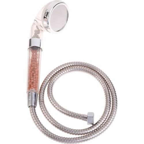 Silicone Hose Water Pipe Washer TSLM2 Shower Hose 1.5/2/3 Meter Stainless Steel Plumbing Flexible Bathroom Bath Shower Tube Head