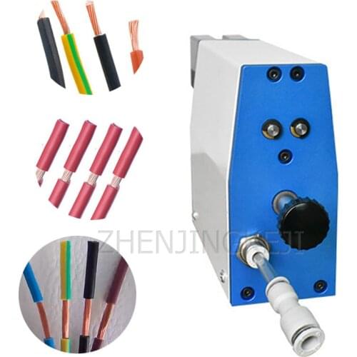 Inductive Pneumatic Stripping Machine Equipment Semi-Automatic Small Multi-Core Electronic Wire Wiring Harness Peeling Tools