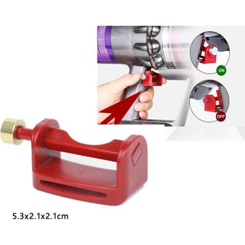 Vacuum Cleaner Power Button Lock Easy To Install Accessories Trigger Lock Suitable For Dyson V11 V10 V15 Finger Free Lock Device
