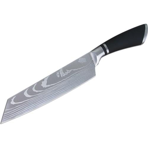 Stainless Steel Kitchen Tool 8 Inch Japanese Cooking Knife Use For Cutting Slicing Sharp Durable Kitchen Accessory With Cover