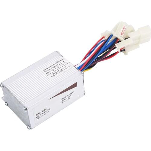 1-4V 24V 250/350/500W DC Electric Bike Motor Brushed Controller Box for Electric Bicycle Scooter Electric Bike Accessory