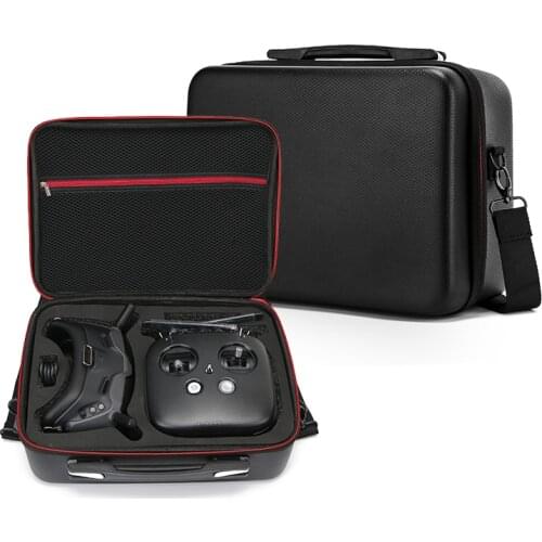 PU Nylon Drone Camera Boxes EVA Portable Storage Bag Carrying Case Shoulder Bags for DJI FPV Goggles Drone
