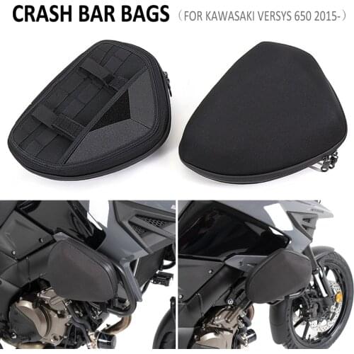 NEW Motorcycle Crash Bar Bags Frame Storage Bag Toolkit Storage Package FOR KAWASAKI VERSYS 650 Versys650 2015-up 2016 2017 2018