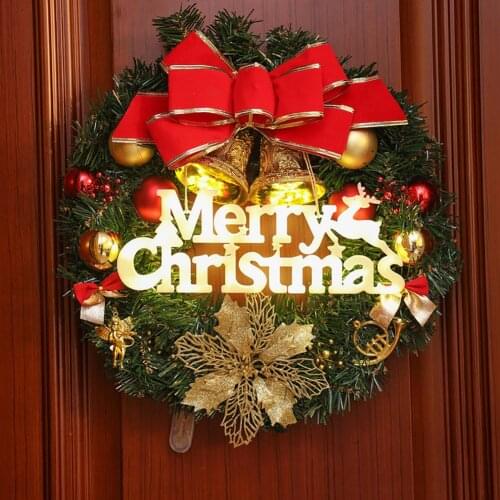 Merry Christmas Letter Lights Hanging LED Garland Festival Decoration Night Lights Christmas Party Home Door Ornament