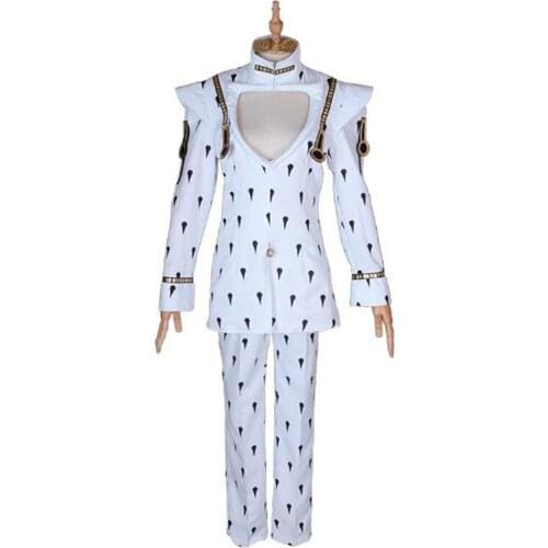JoJos Bizarre Adventure Golden Wind Bruno Bucciarati Uniform Tops Pants Outfit Anime Customize Cosplay Costumes