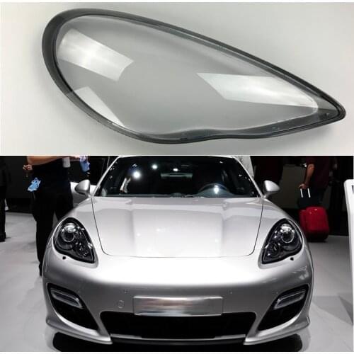 Paramela headlight transparent PC coverfor 10-13 styles/14-16 styles panamera headlight shells