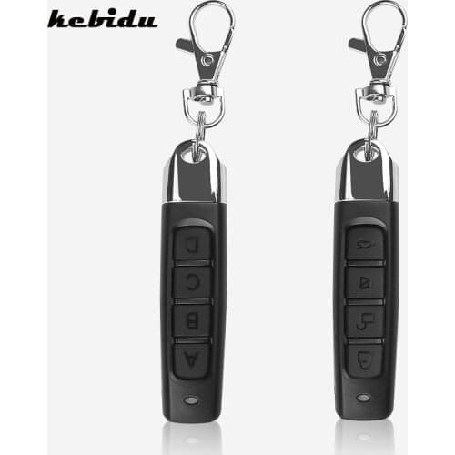3 Colors Mini Wireless 433Mhz Cloning Remote Control Copy Code Remote 4 Channel Electric Cloning Gate Garage Door Auto