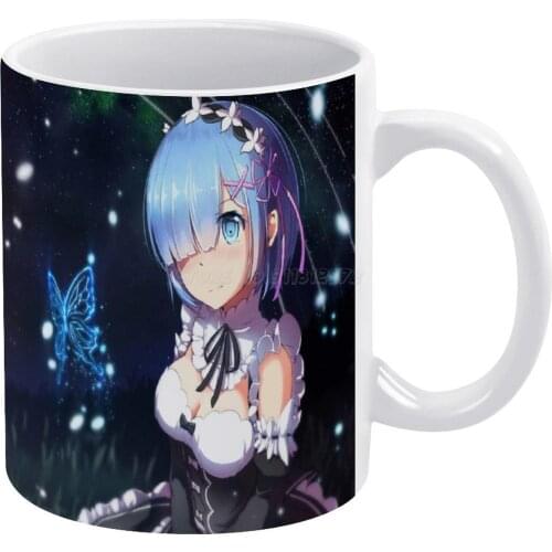 Rem The Best Girl Series White Mug 11oz Ceramic Tea Cup Coffee Mug Friends Birthday Gift Rem Re Zero Re Zero Kara Hajimeru Iseka
