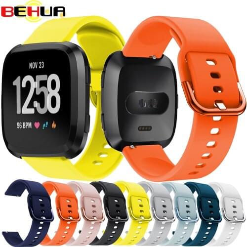 Silicone strap band for Fitbit Versa 2 Watch Replacement Accessories Bracelet Wristband for Fitbit Versa lite Watchband bands