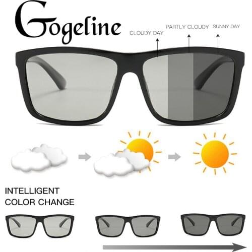 2020 Photochromic Sunglasses Men Women Polarized Driving Discoloration aviation UV400 Day and Night Chameleon Eyewear
