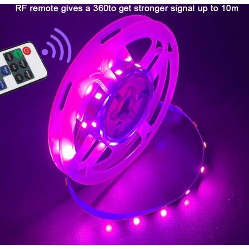 5V Led Strip Remote Control Dimmable Flex Lights Tape USB Power 2835 LED Strips 60LED/m Waterproof DIY TV Bedroom Decor 11Key