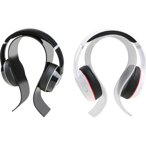 U Shaped 3mm Acrylic Headphone Stand Bracket Universal Headset Earphone Holder Display Hanger Mount Rack