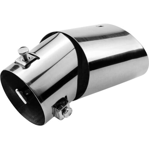 Universal Stainless Steel Pipe Chrome Trim Modified Car Rear Tail Throat Liner Accessories Car Auto Exhaust Muffler Tip