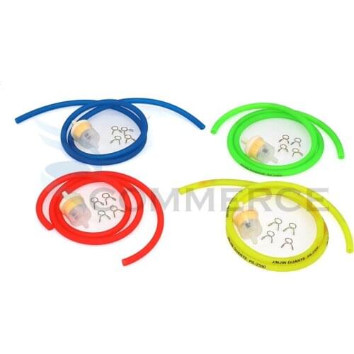 Universal 6mm Magnet Gas Fuel Filter Gasoline Cleaner Gasoline Pipe Hose for ATV Pit Dirt Bike Quad Scooter