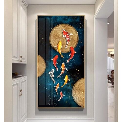 Cross-stitch Cartoon Animal Fish Thread Embroidery New Bedroom Walkway Embroidery Full of Small Embroidery