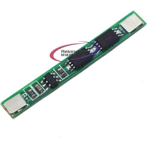 1S 3.7V 3A li-ion BMS PCM battery protection board pcm for 18650 lithium ion li battery
