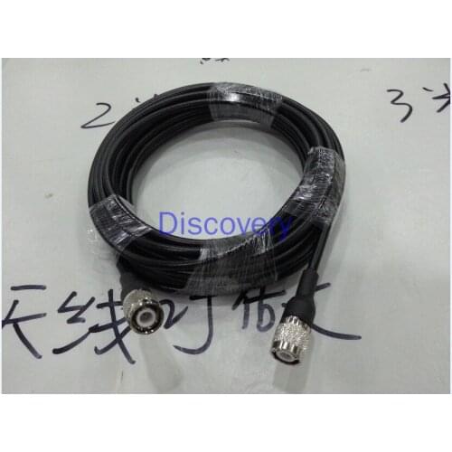 0.5-20m Connection GNSS Receiver and GPS Mushroom Head Line RTK Antenna Extension Cable Double TNC Line