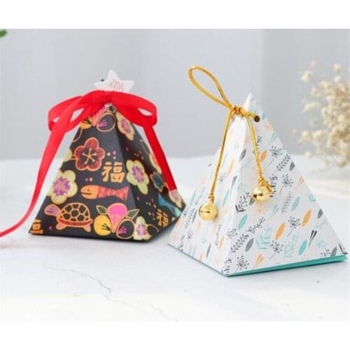 12Pcs/Lot Baking Box Christmas Gifts For Kids Candy Chocolate Food Box Storage Birthday Wedding Party Flowers Packaging Boxes