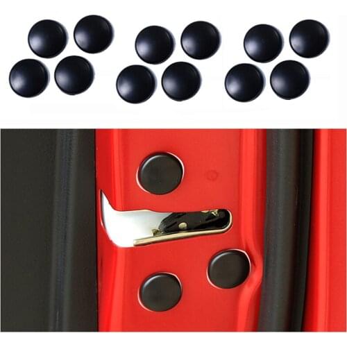 12Pcs Universal Car Door Lock Screw Anti-Rust Protector Sticker Cover for Ford Focus Fusion Escort Kuga Ecosport Fiesta Falcon