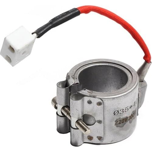 40mm Inner Diameter 30~60mm Height Ceramic Band Heater 110V/220V/380V 300W/400W/450W Electric Industrial Heating Element
