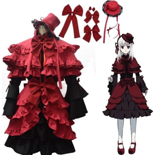 Anime K Cosplay Costumes Anna Kushina Cosplay Costume Gothic Lolita Dress Halloween Carnival Party Women Game Fancy Dress