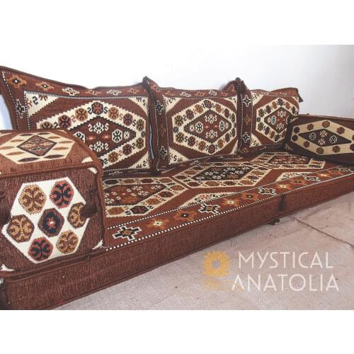 Arabic Floor Seating Sofa Majlis Cushions Oriental Jalsa Bench Area Traditional Arab Sofas Furniture