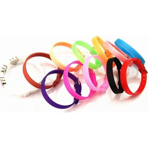 Free Shipping 50pcs 8MM Adjustable Blank Silicone Strap Wristband Bracelets,DIY Accessory,Fit Slide Letter /Slide Charms