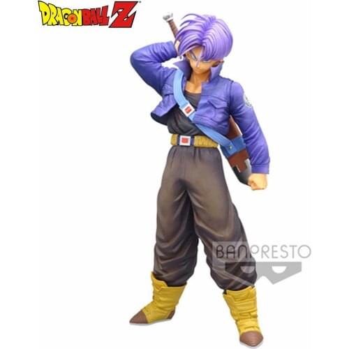 Dragon Ball Z Trunks Super Saiyan LC PVC Action Figures Toy 230mm Dragon Ball Super Anime DBZ Trunks Figurine Toys