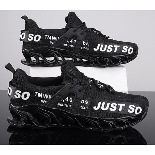 Mens Blad Running Shoes TPU Rubber Platform Zapatillas Hombre Casual Men Sneakers Sport Shoes Male Size 39-46 Spring Autumn 2021
