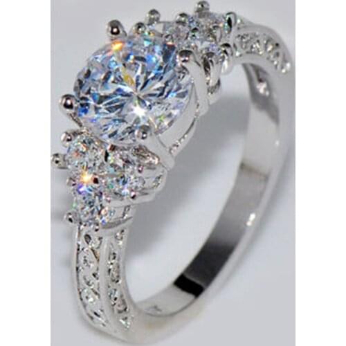 Luxfacigoo Rings With Cubic Zirkonia For Women