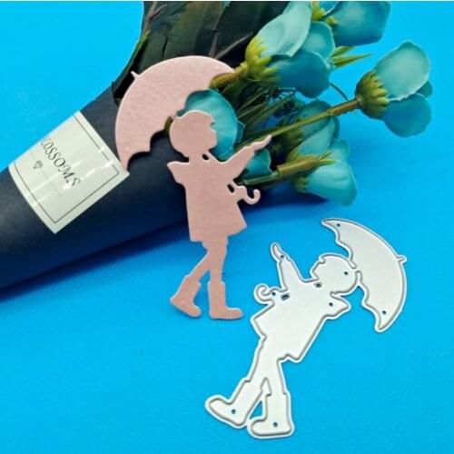 Boy Metal Cutting Dies Stencil DIY Scrapbooking Album Paper Card Template Mold Embossing Decoration