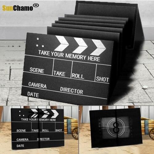 Hardcover Kraft Director Board Film Plate Paste Type Accordion Fold Page 20 Sheets Creative Wedding Gift Manual Photo Album