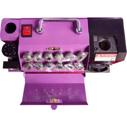 Twist Drill Grinding Machine 220V Small Electric Horizontal Desktop Drill Sharpener High Precision Automatic Grinder Equipment