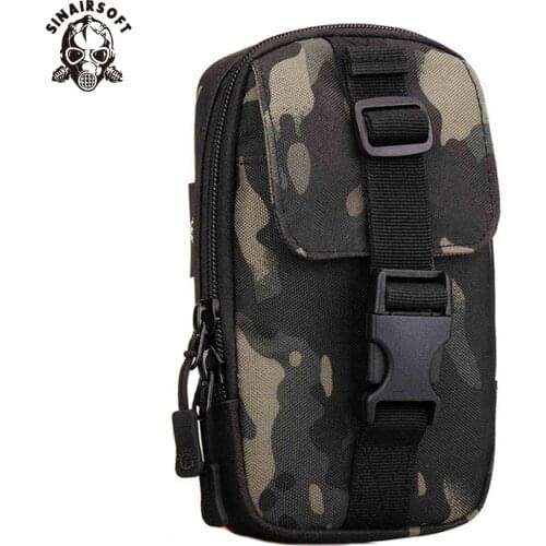 SINAIRSOFT MOLLE System Accessory Military Sports Outdoor Bag Fishing Climbing Bags Tactical Pouch Army Durable Travel Hiking