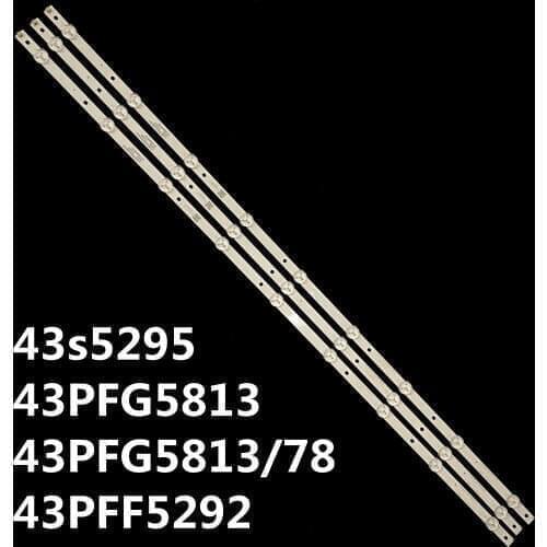 100% New LED Backlight strip 9LED(3v) CEJJ-LB430Z-9S1P-M3030-D-1 For Aoc 43s5295 43PFG5813/78 43PFF5292 43PFF3212/T3