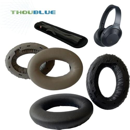 THOUBLUE Replacement Ear Pad For Sony WH-1000XM4 Earphone Memory Foam Cover Earpads Headphone