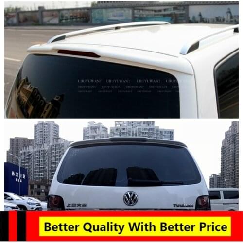For Volkswagen TOURAN 2009 2010 2011 2012 2013 2014 Rear Spoiler High Quality ABS Material Primer Color Car Tail Wing Decoration