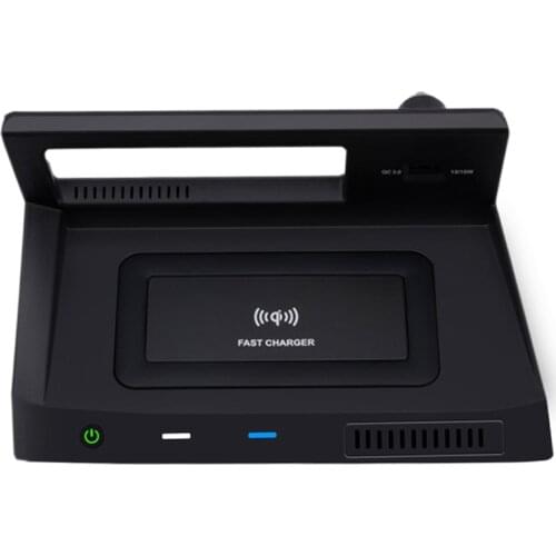 15W Car Wireless Charger for Tiguan MK2 2019 2020 Fast CHarging Plate Panel Phone Holder