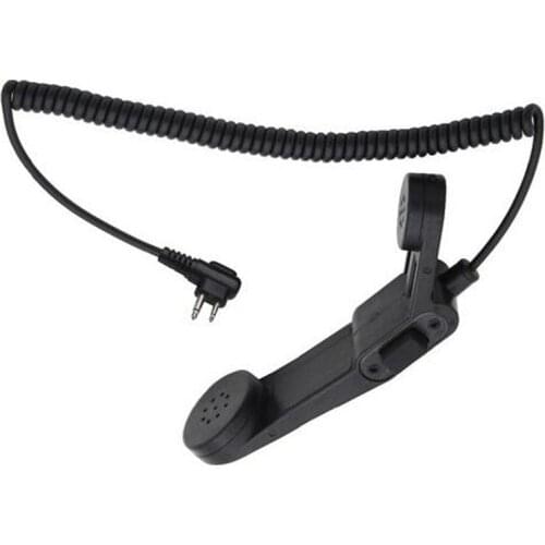 2 Pin Military Army Handheld Telephone Speaker PTT Shoulder Mic for Motorola EP450 GP300 GP68 GP88 PRO1150 HYT TC-500 Radio