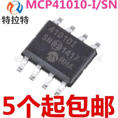 5pcs/lot MCP41010-I/SN SOP8 MCP41010 41010I SOP-8 MCP41010I SOP Digital potentiometer IC