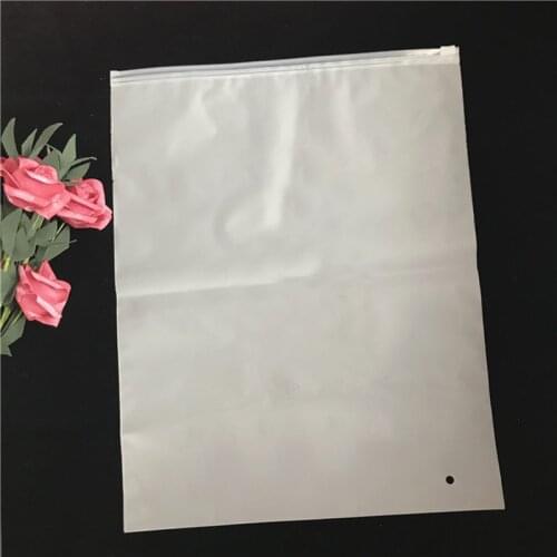 500pcs/Lot Self Sealing Custom Printed Logo Frosted Plastic Bag for Clothes Zip Lock Clothing Packaging Waterproof ZipperBags