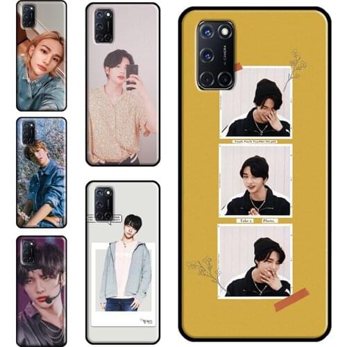 Hot Kpop Stray Kids Hyunjin Case For OPPO A52 A72 A92 A83 A91 A93 A15 A3S A5S A1K F7 Reno2 Z A31 A53 A5 A9 2020 Cover