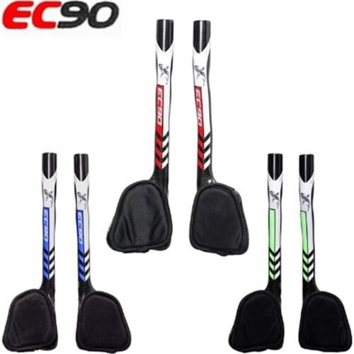 EC90 Bicycle Triathlon Bicycle Extender Aero Tt Bar Ends Bicycle Handlebars Extenders Bicycle 3K Matte 340 Carbon Aero Tt Bar