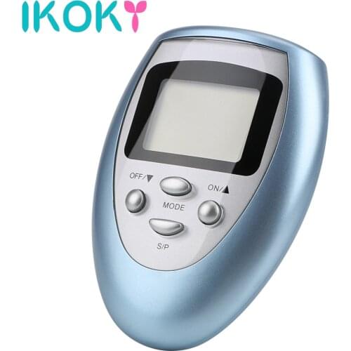 IKOKY Electro Stimulation Electric Output Host Adult Sex Toys for Couples Electric Shock Power Box Therapy Massager Accessory