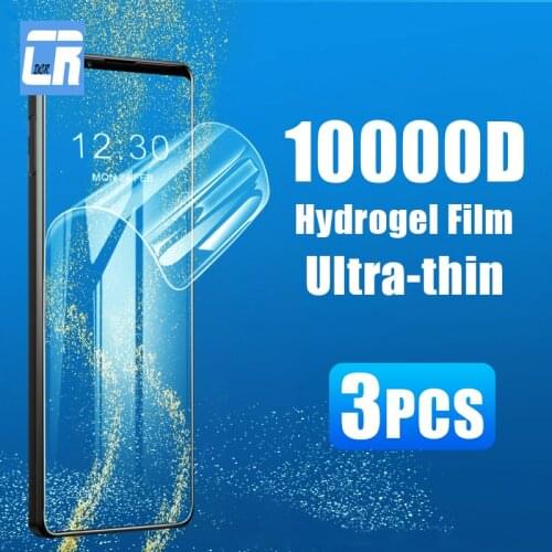 3Pcs 10000D Hydrogel Film on the for Sony Xperia 10 5 1 III Full Cover Screen Protector for Sony Xperia Pro 10 5 1 II Not Glass