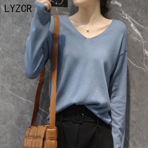 Женские кашемировые пуловеры LYZCR China At AliExpress