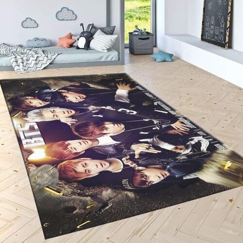 BTS 2 Non Slip Floor Carpet, Teens Carpet